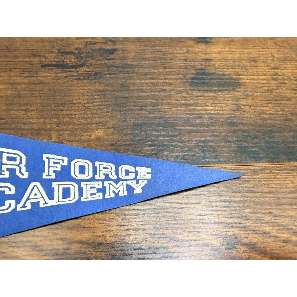 Vintage Air Force Academy Felt Pennant With Eagle Design 11.5 inches