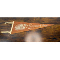 Vintage Old Sturbridge Village Massachusetts Felt Pennant With Rustic Design