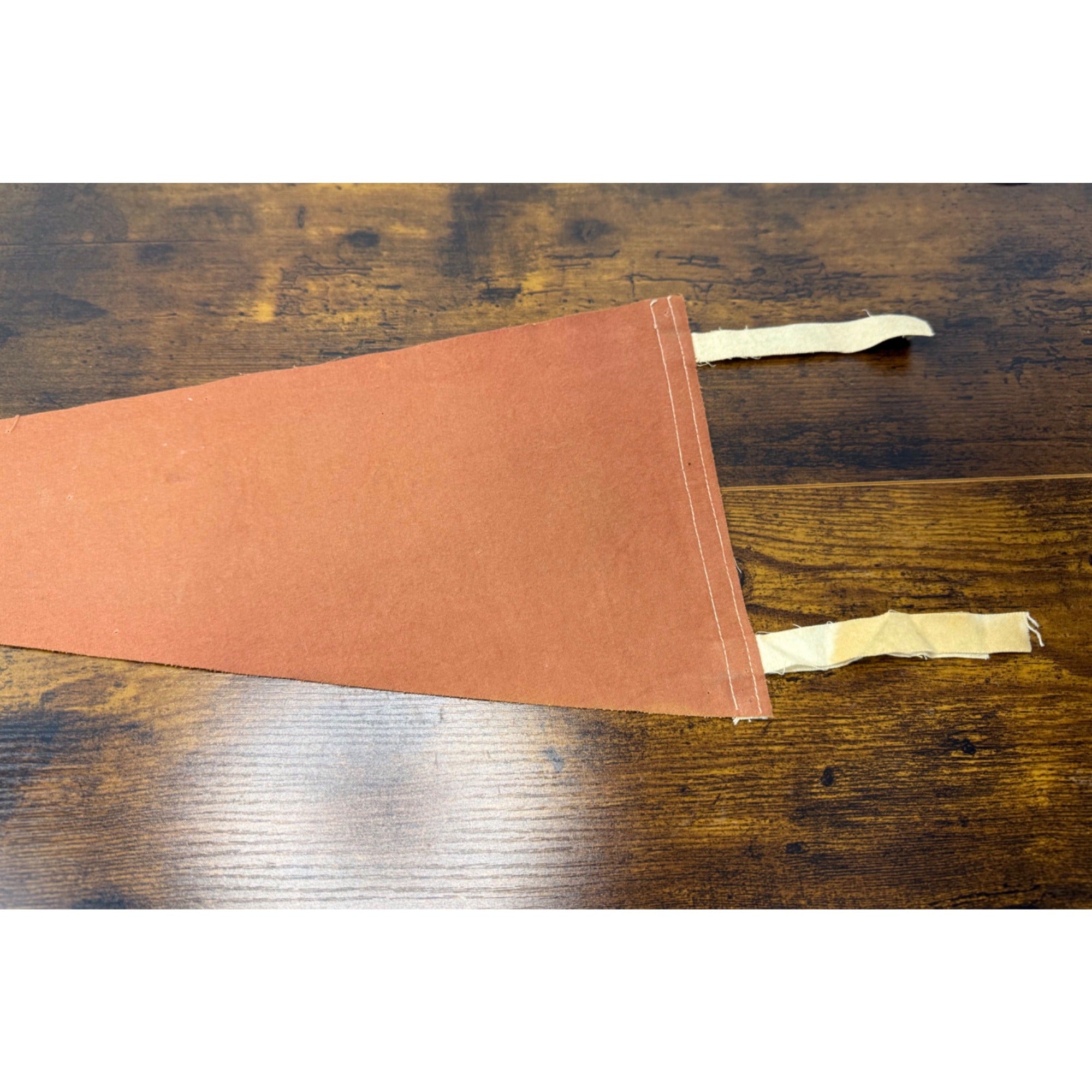 Vintage Old Sturbridge Village Massachusetts Felt Pennant With Rustic Design