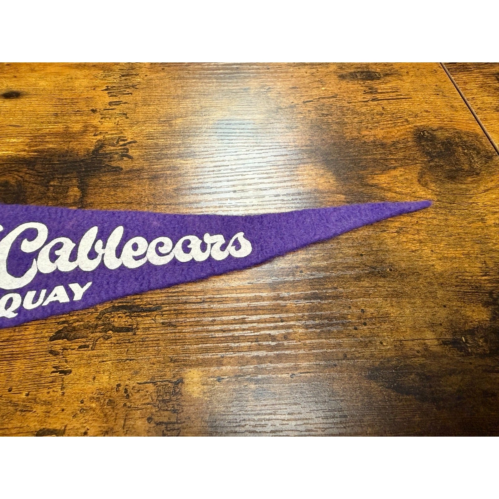 Vintage Banff Cableears on Mt. Norquay, Canada pennant