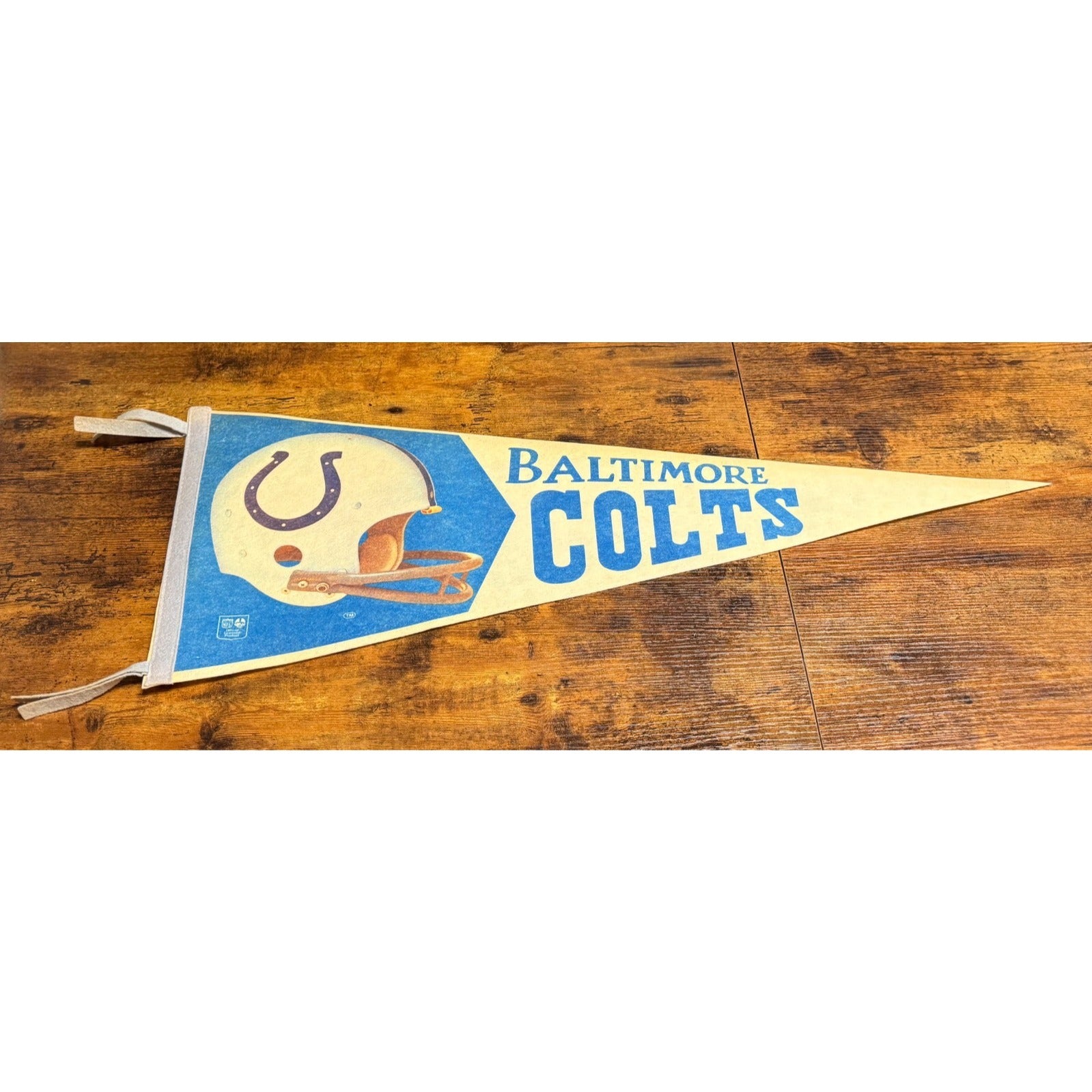 Vintage NFL Baltimore Colts pennant