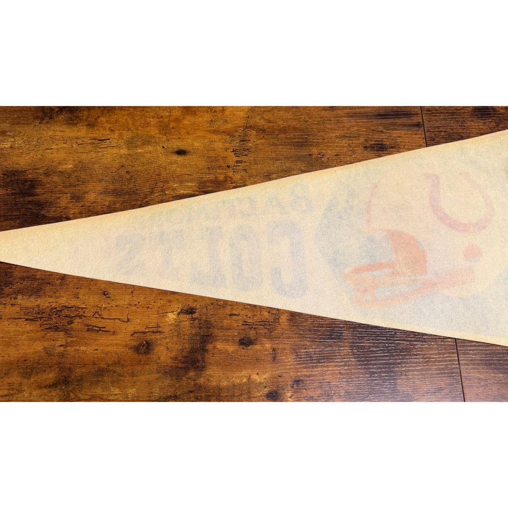 Vintage NFL Baltimore Colts pennant