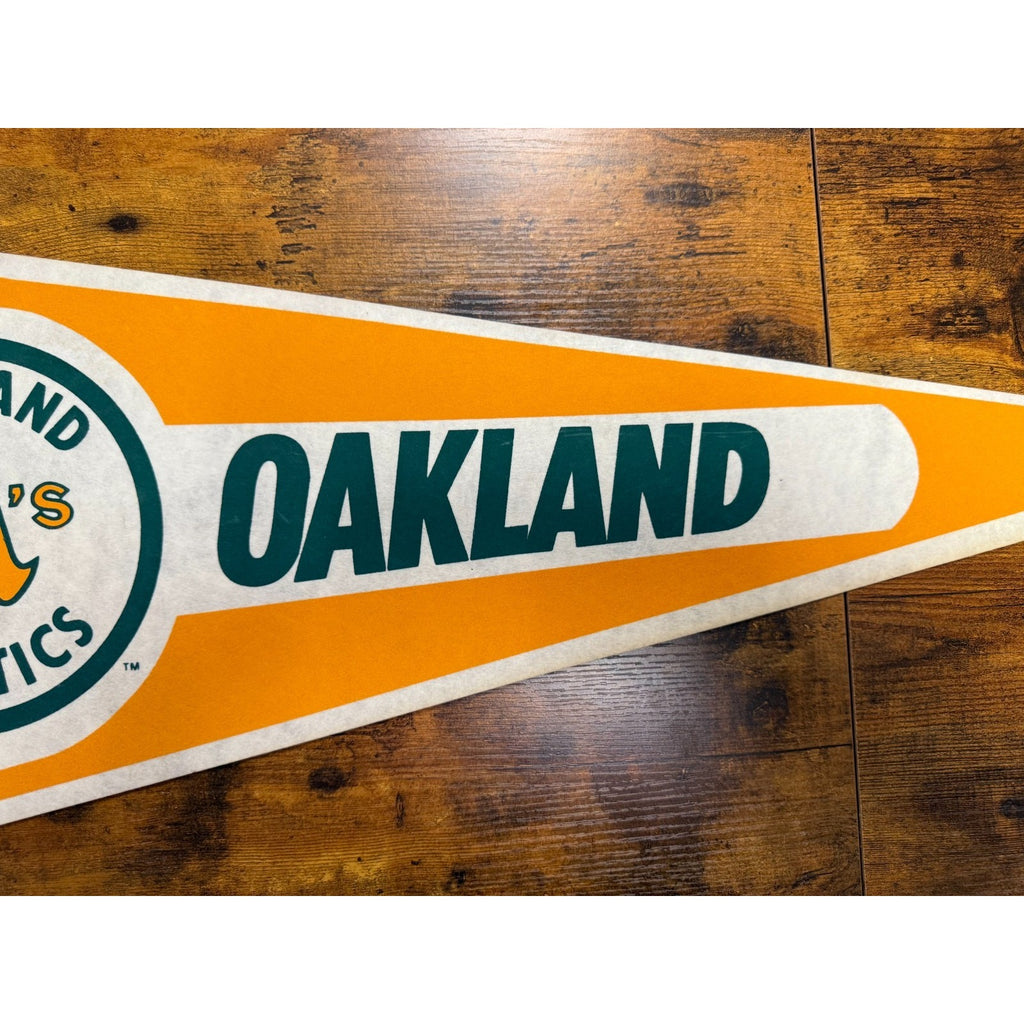Vintage MLB Oakland A's pennant