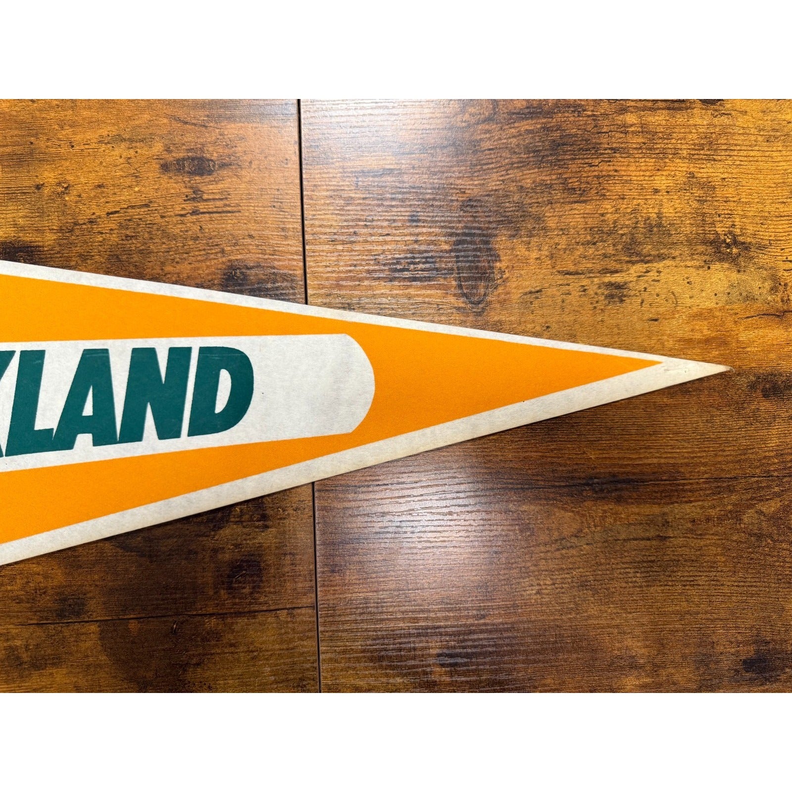 Vintage MLB Oakland A's pennant