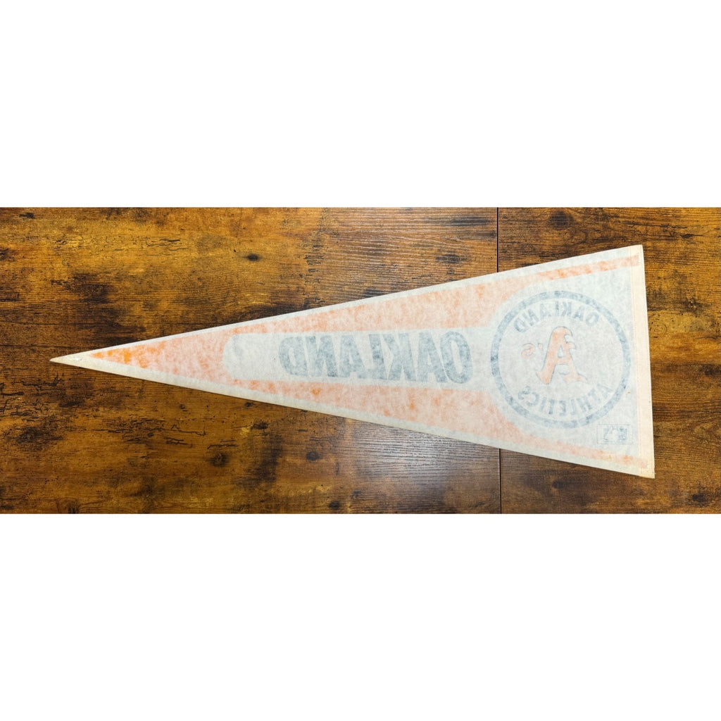 Vintage MLB Oakland A's pennant