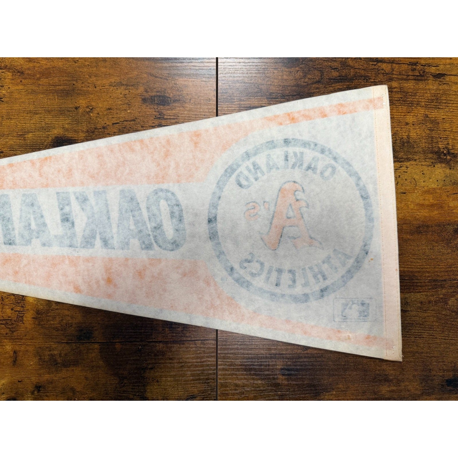 Vintage MLB Oakland A's pennant