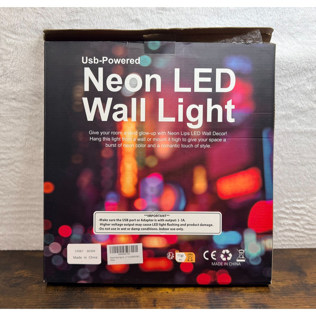 USB-Powered dimmable Neon LED Wall Light Masters Golf Sign