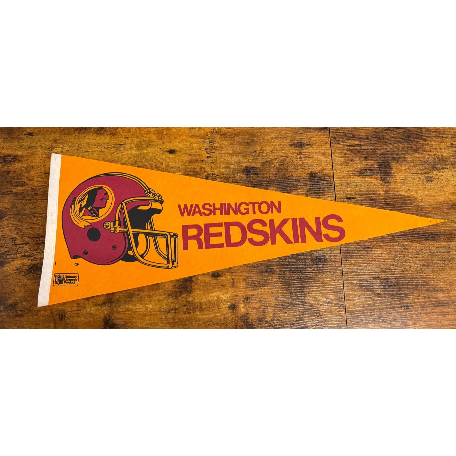 Vintage NFL Washington Redskins pennant
