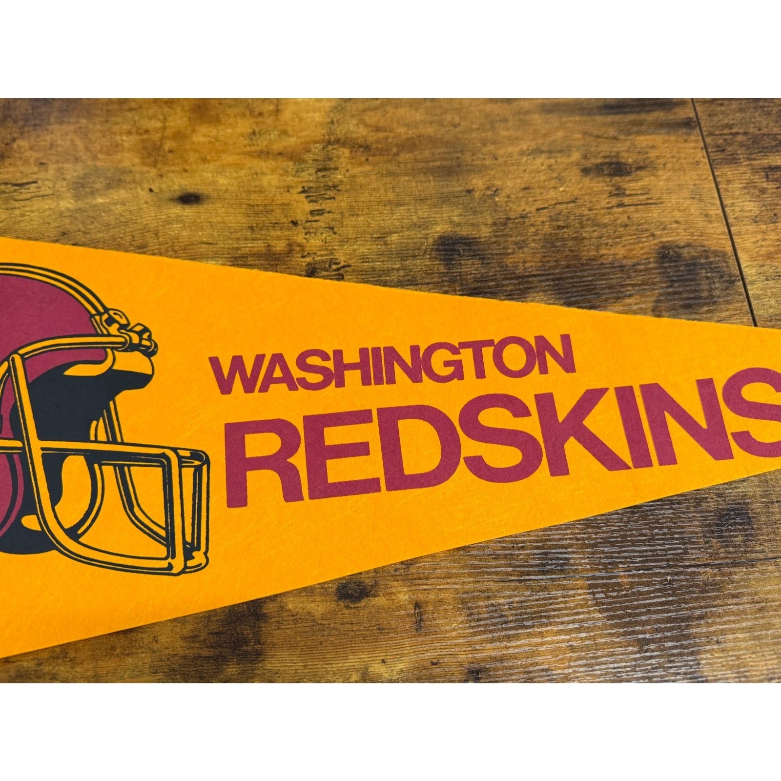 Vintage NFL Washington Redskins pennant