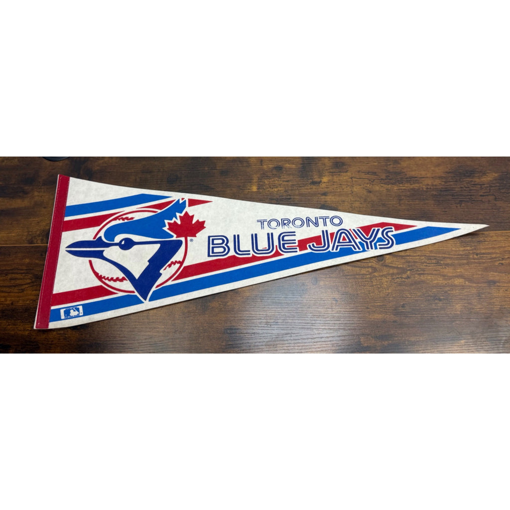 Toronto Blue Jays Vintage MLB Felt Pennant Flag 29 inches
