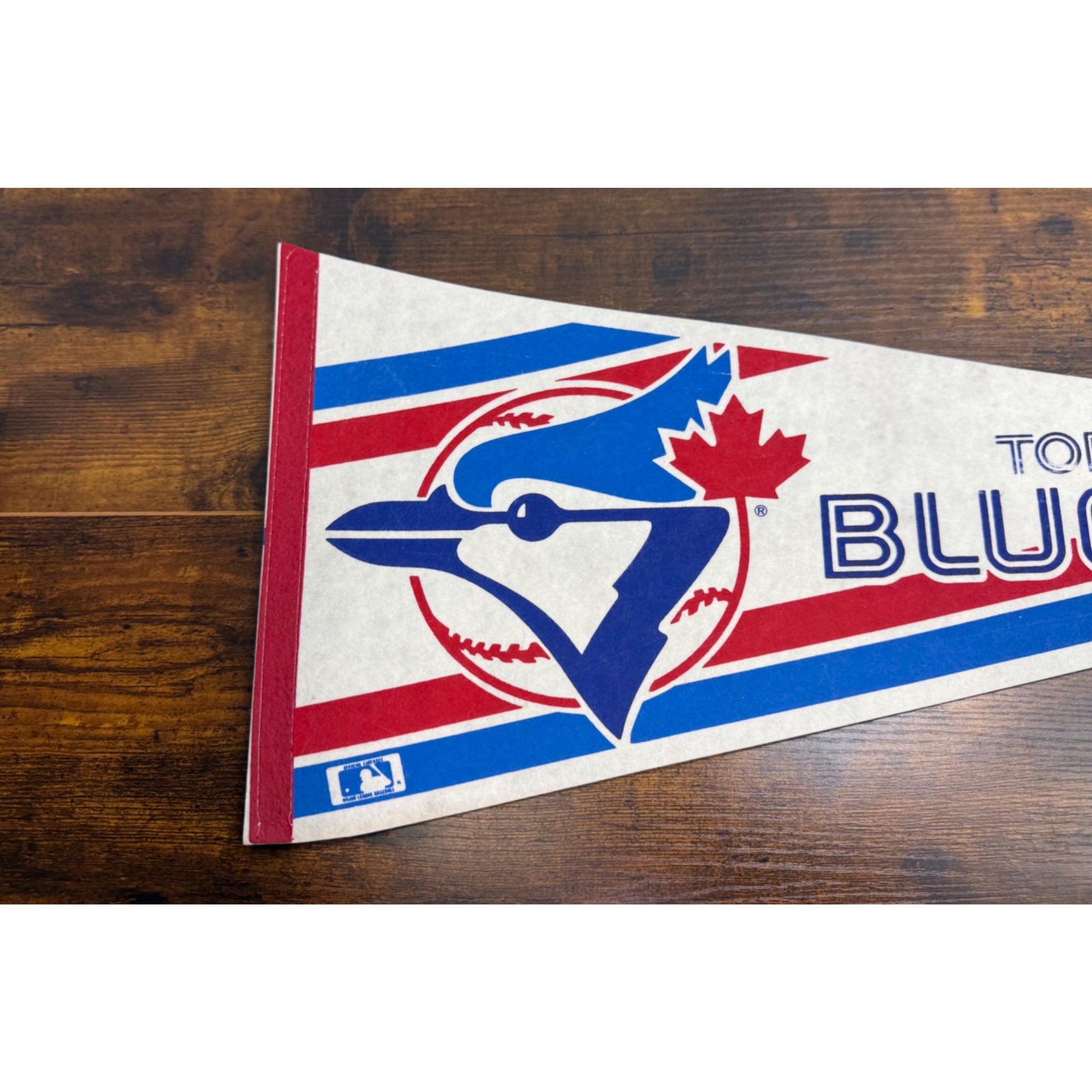 Toronto Blue Jays Vintage MLB Felt Pennant Flag 29 inches
