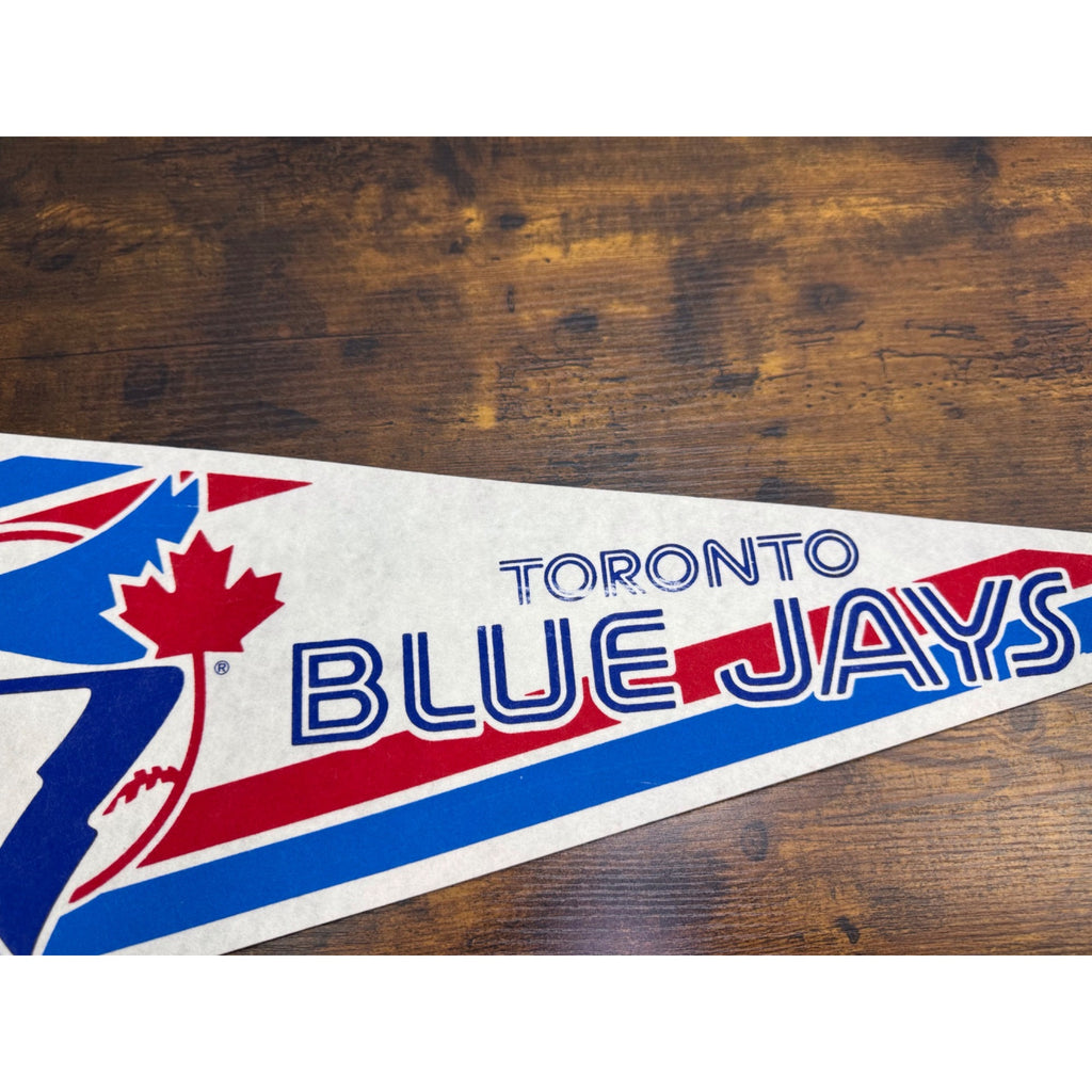 Toronto Blue Jays Vintage MLB Felt Pennant Flag 29 inches