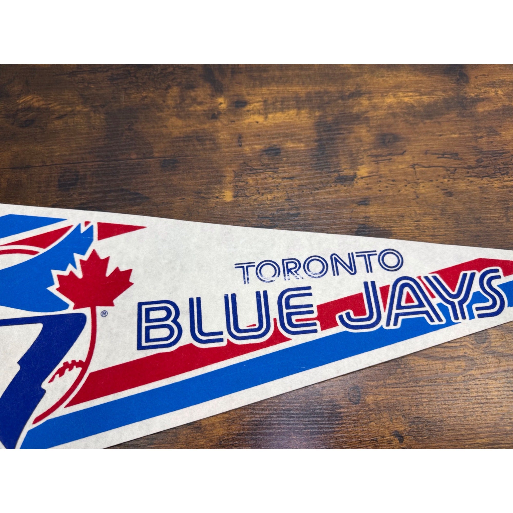 Toronto Blue Jays Vintage MLB Felt Pennant Flag 29 inches