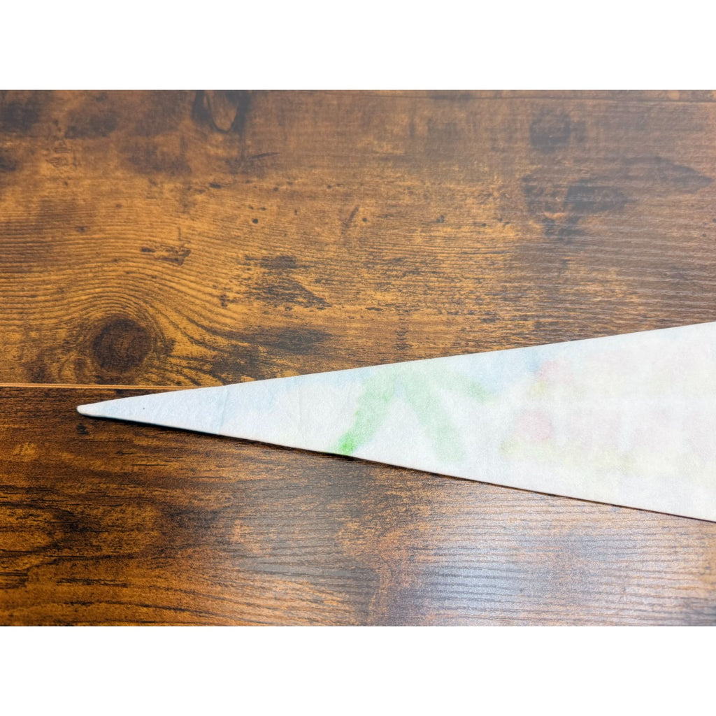 Vintage Mission Santa Barbara Souvenir Pennant Flag Queen Of The Missions