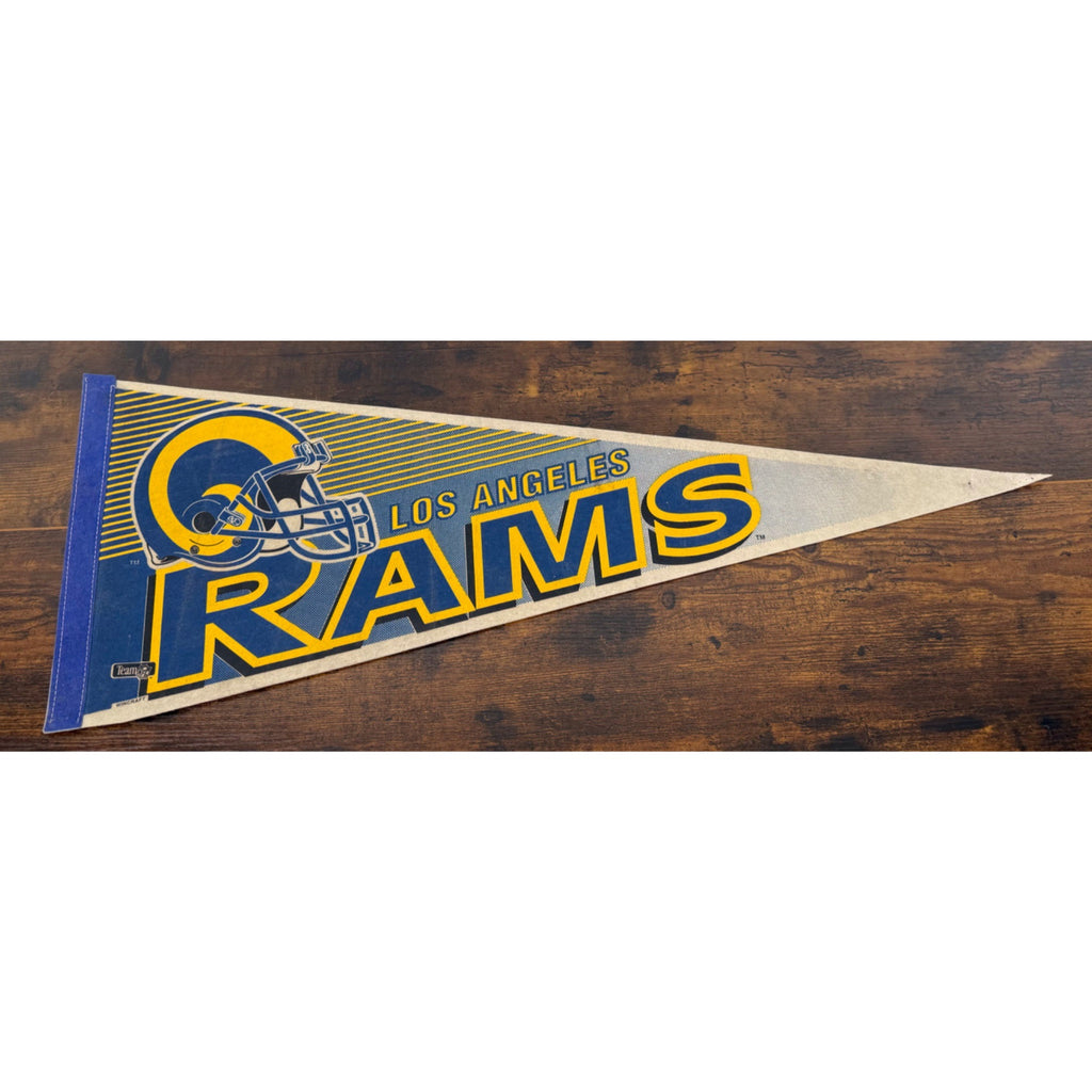 Los Angeles Rams Vintage Felt Pennant By Wincraft Sports Memorabilia