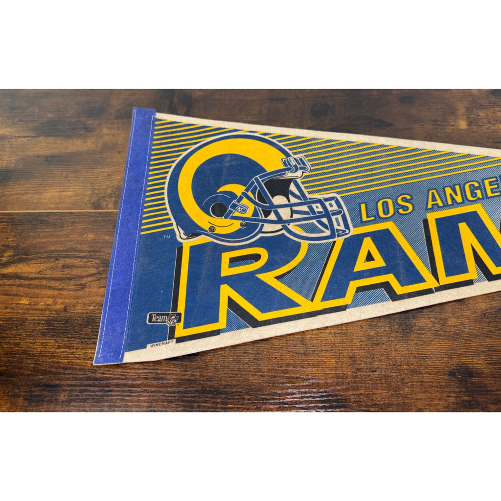 Los Angeles Rams Vintage Felt Pennant By Wincraft Sports Memorabilia