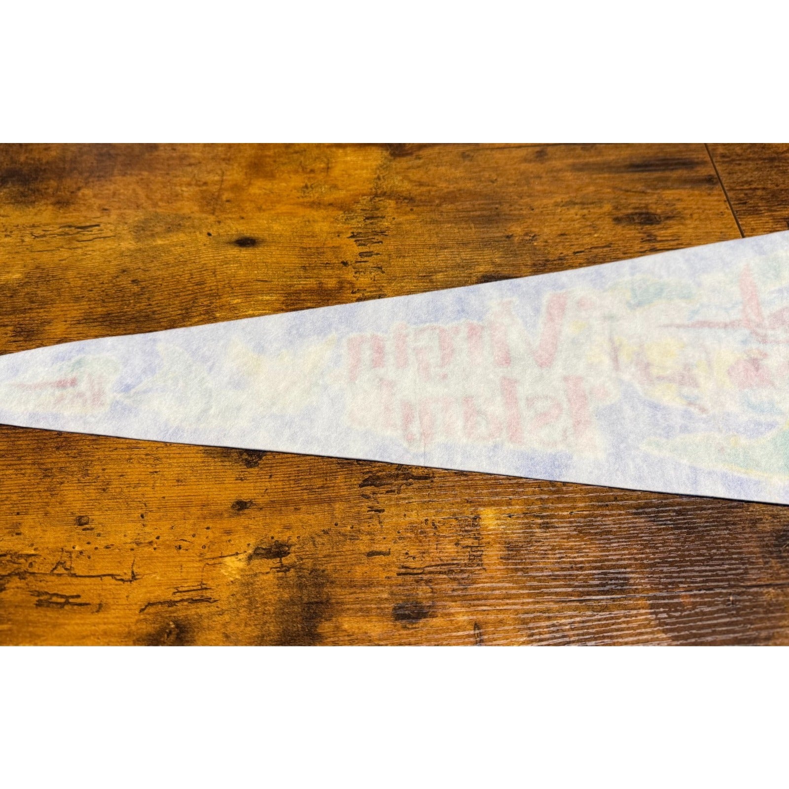 Vintage Virgin Islands pennant