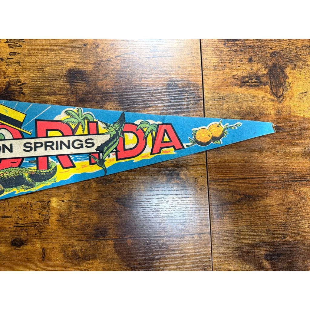 Vintage Tarpon Springs, Florida pennant