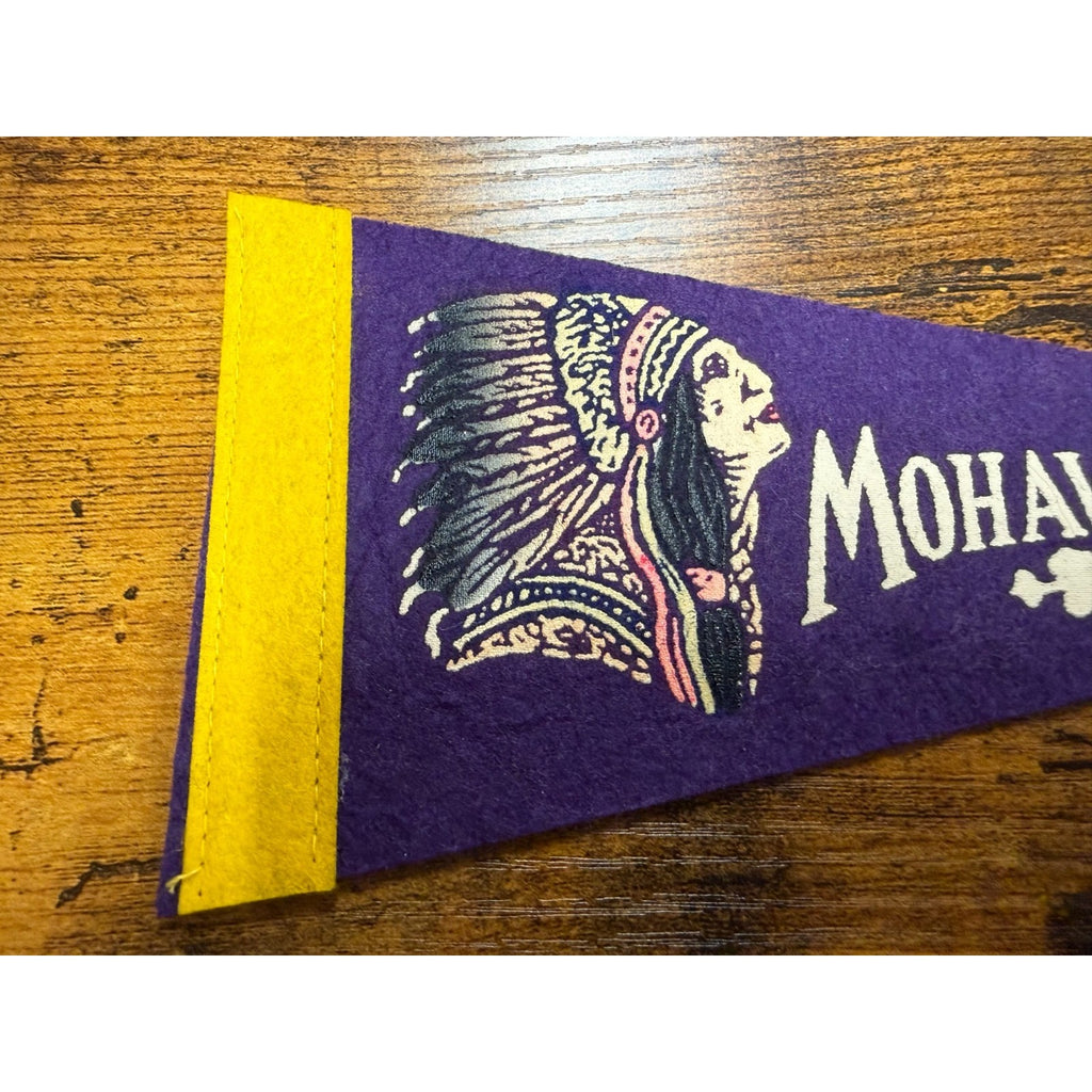 Vintage Mohawk Trail mini pennant