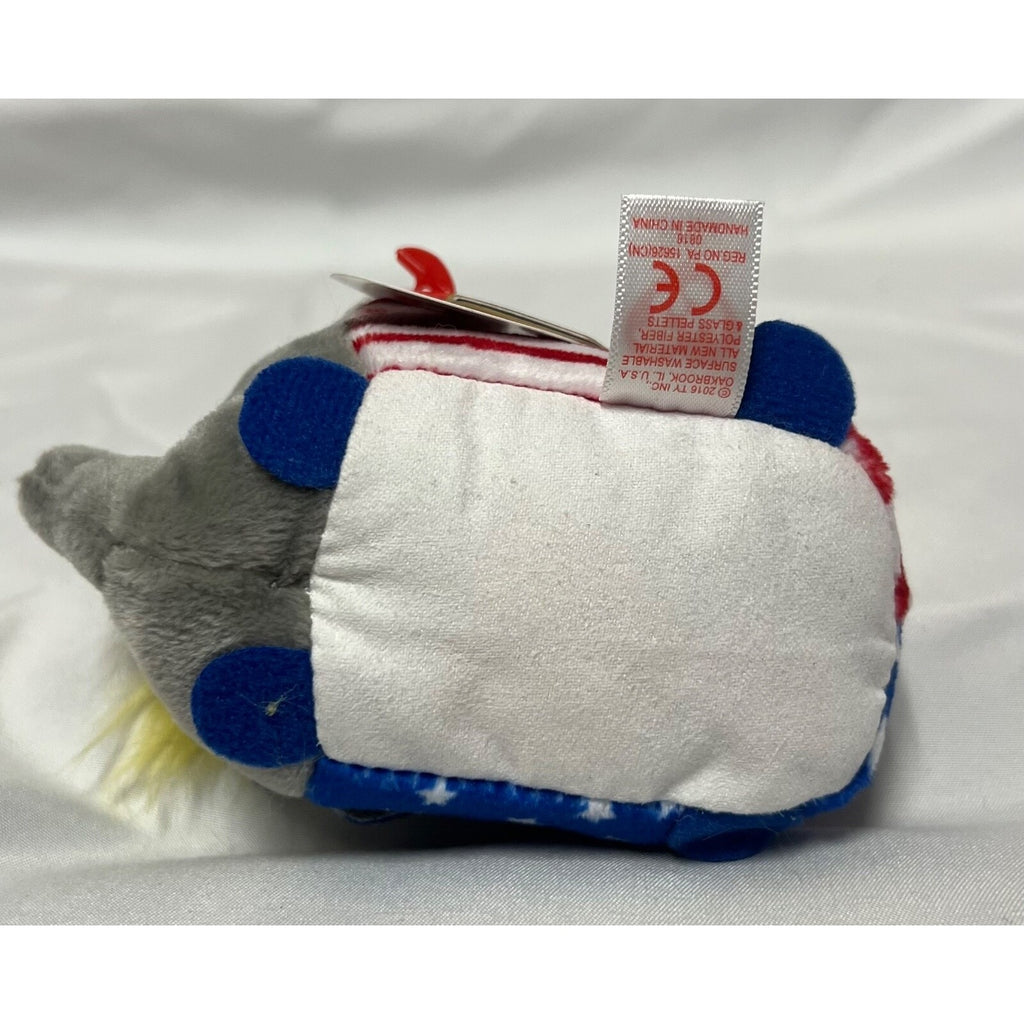 2016 Ty Teeny Beanie Vote president plush patriotic flag set limited editon 4"