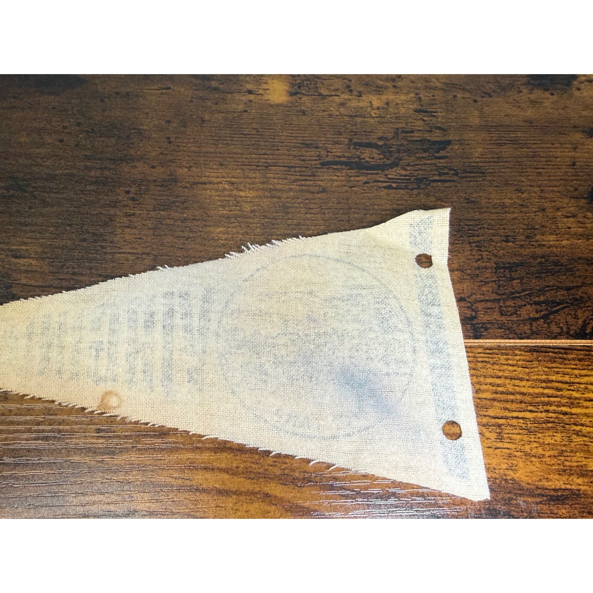 Vintage Virginia City Montana Souvenir Pennant With Stagecoach Illustration