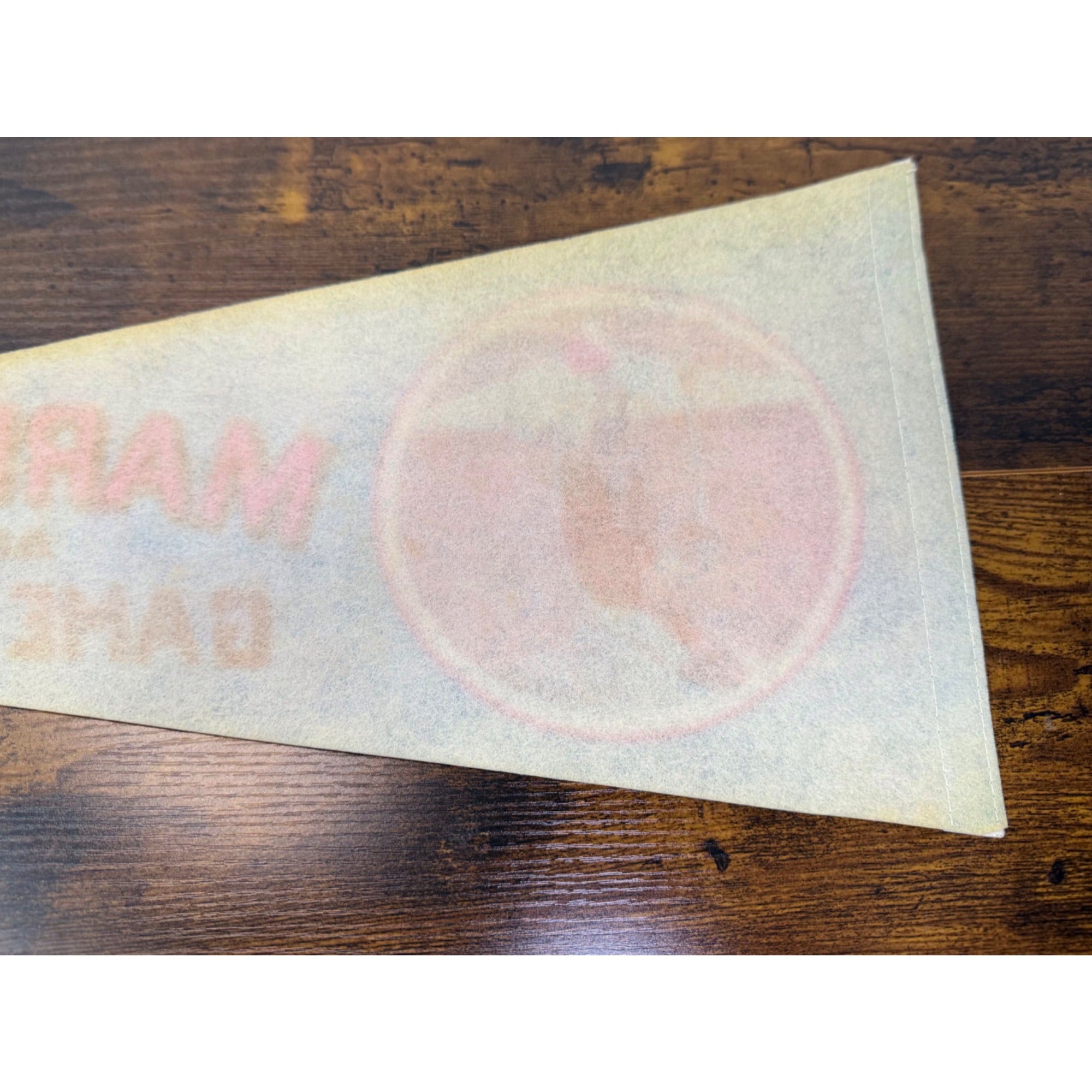 Vintage Marineland & Game Farm Pennant Canada Souvenir Dolphin Graphic