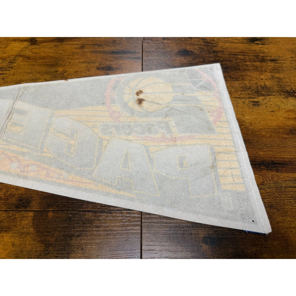 Vintage 90's NBA Indiana Pacers pennant