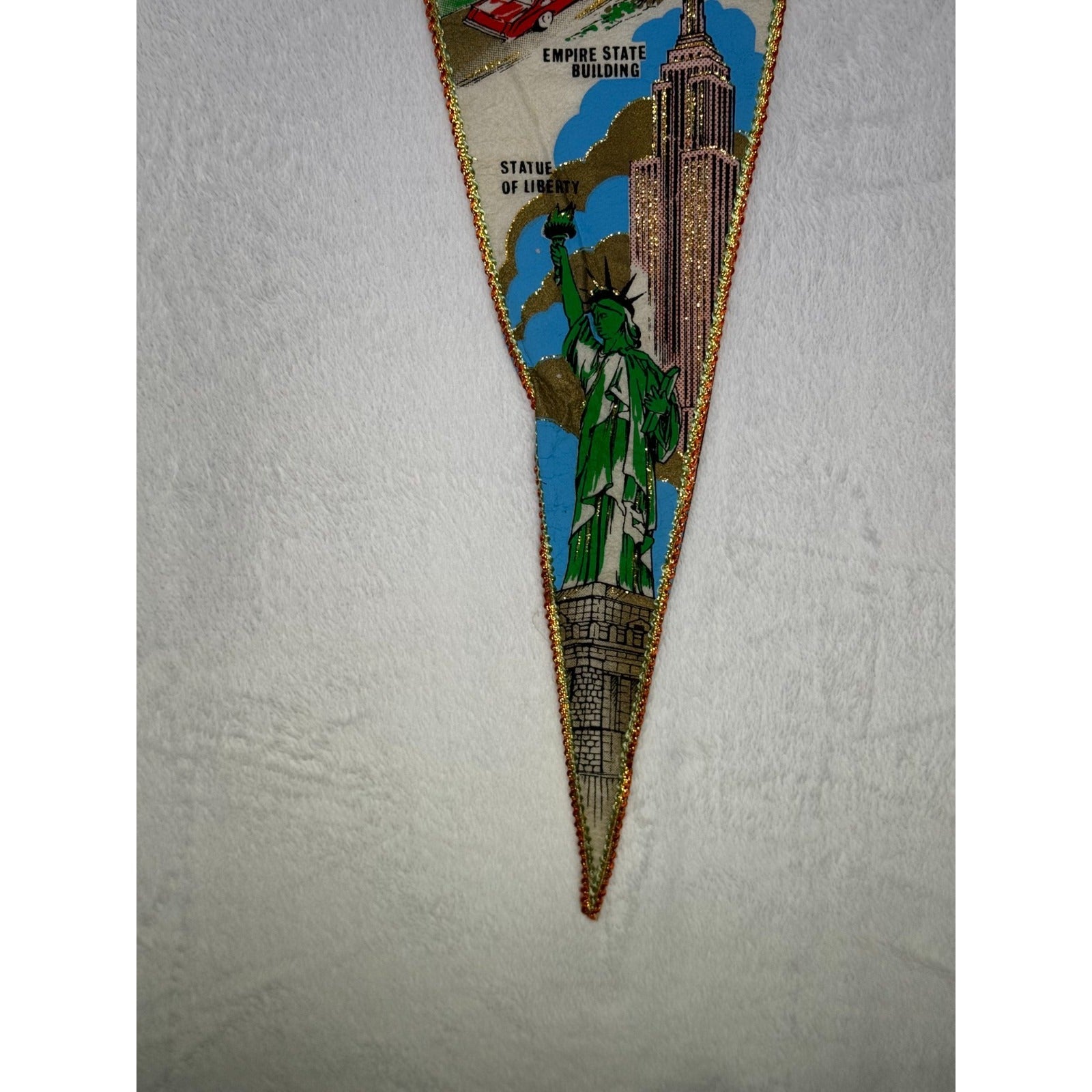 Vintage New York State pennant Made in Japan