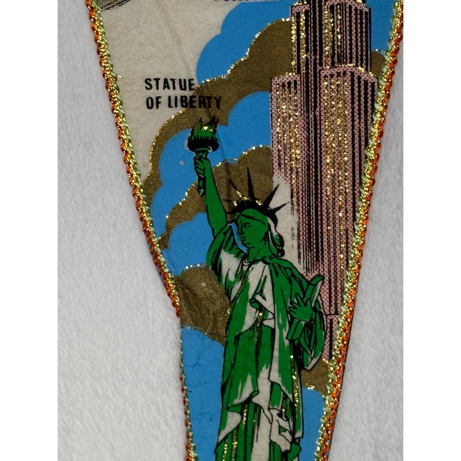 Vintage New York State pennant Made in Japan