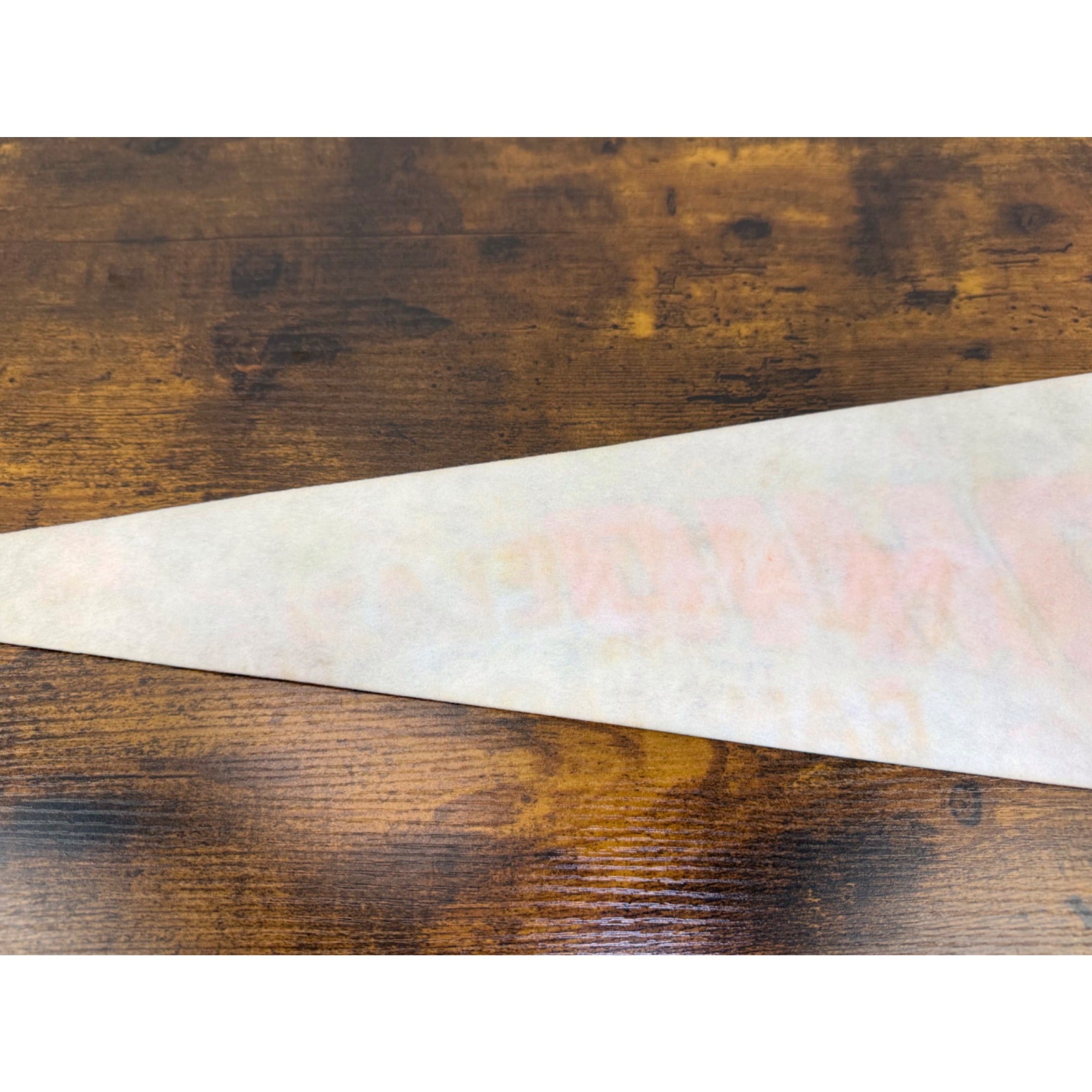 Ohio Vintage Souvenir Pennant Buckeye State Felt Flag With Illustrations