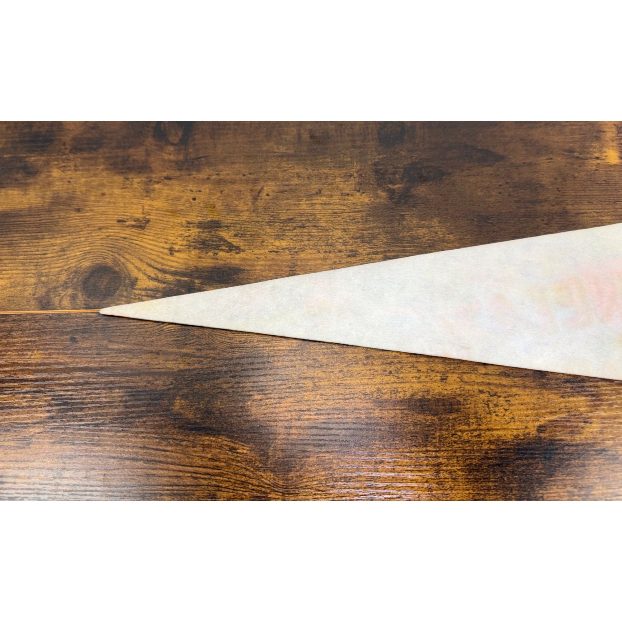 Ohio Vintage Souvenir Pennant Buckeye State Felt Flag With Illustrations