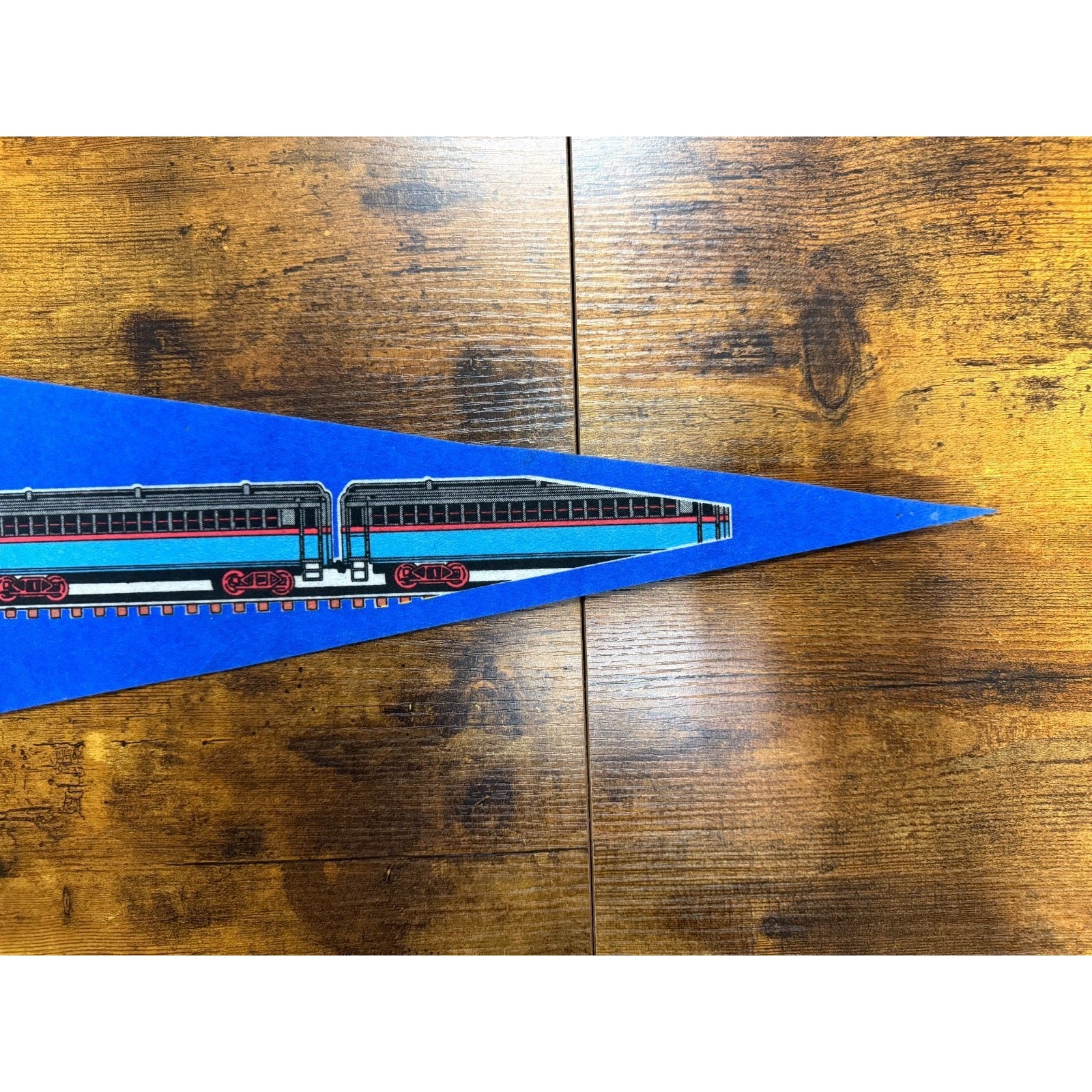 Vintage Gettysburg Railroad pennant