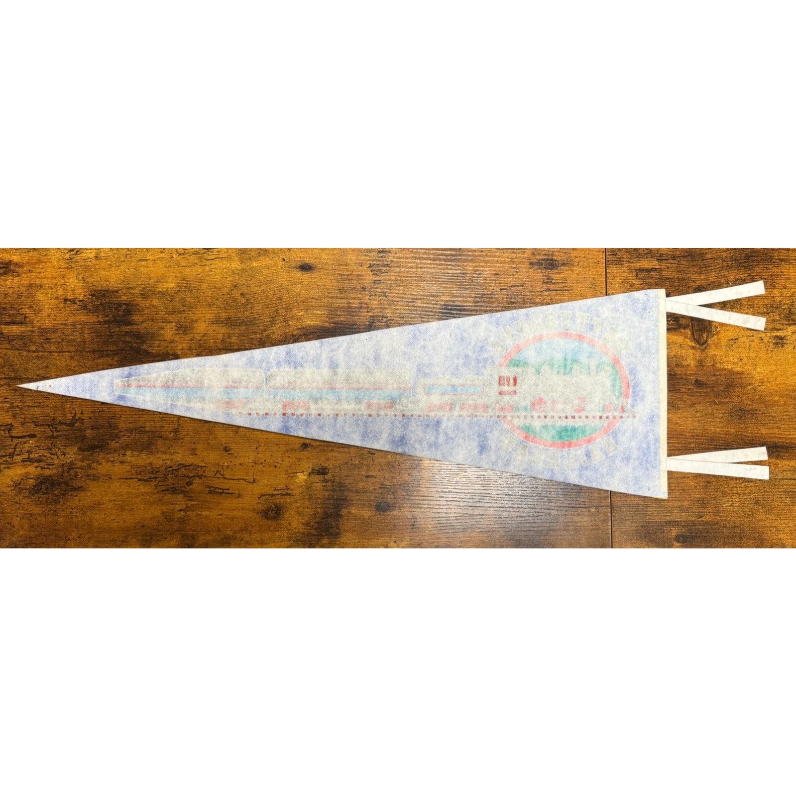 Vintage Gettysburg Railroad pennant