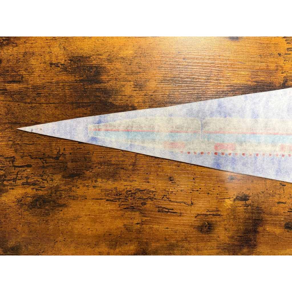 Vintage Gettysburg Railroad pennant