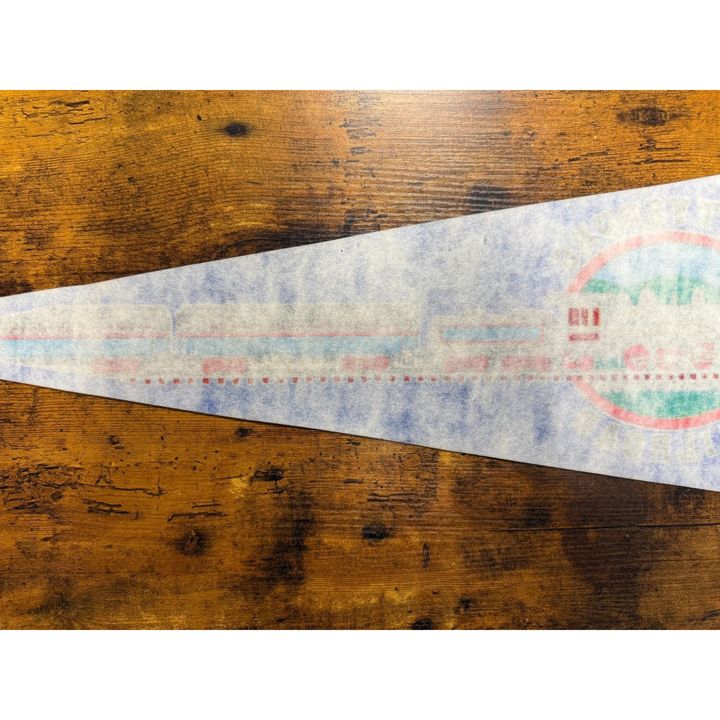 Vintage Gettysburg Railroad pennant
