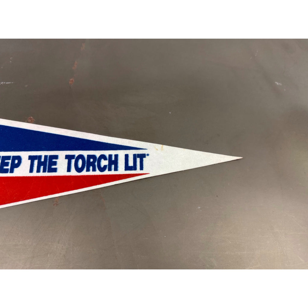 Vintage 1986 Centennial Liberty “Keep the Torch Lit” pennant