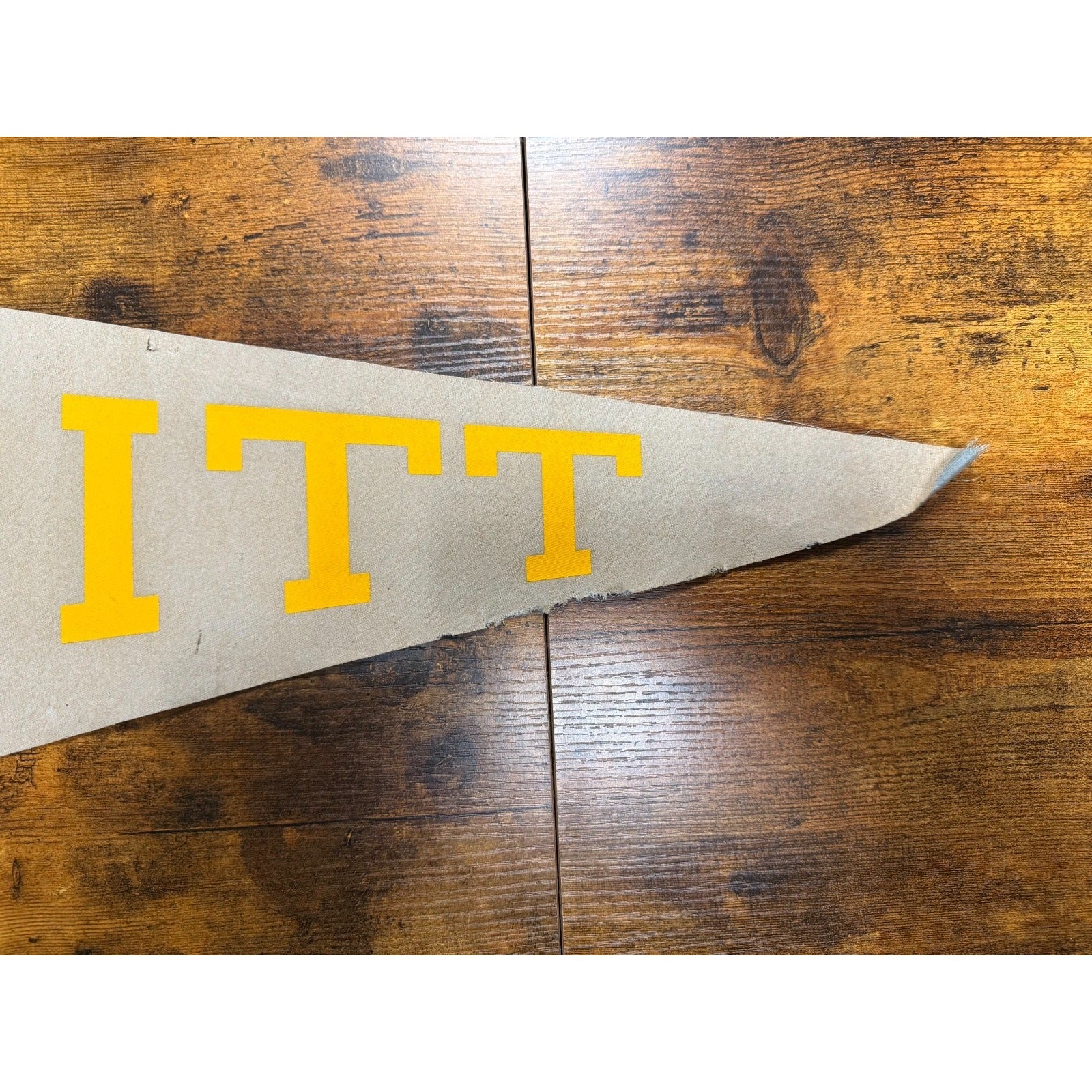 Vintage University of Pittsburgh PITT pennant The Keezer