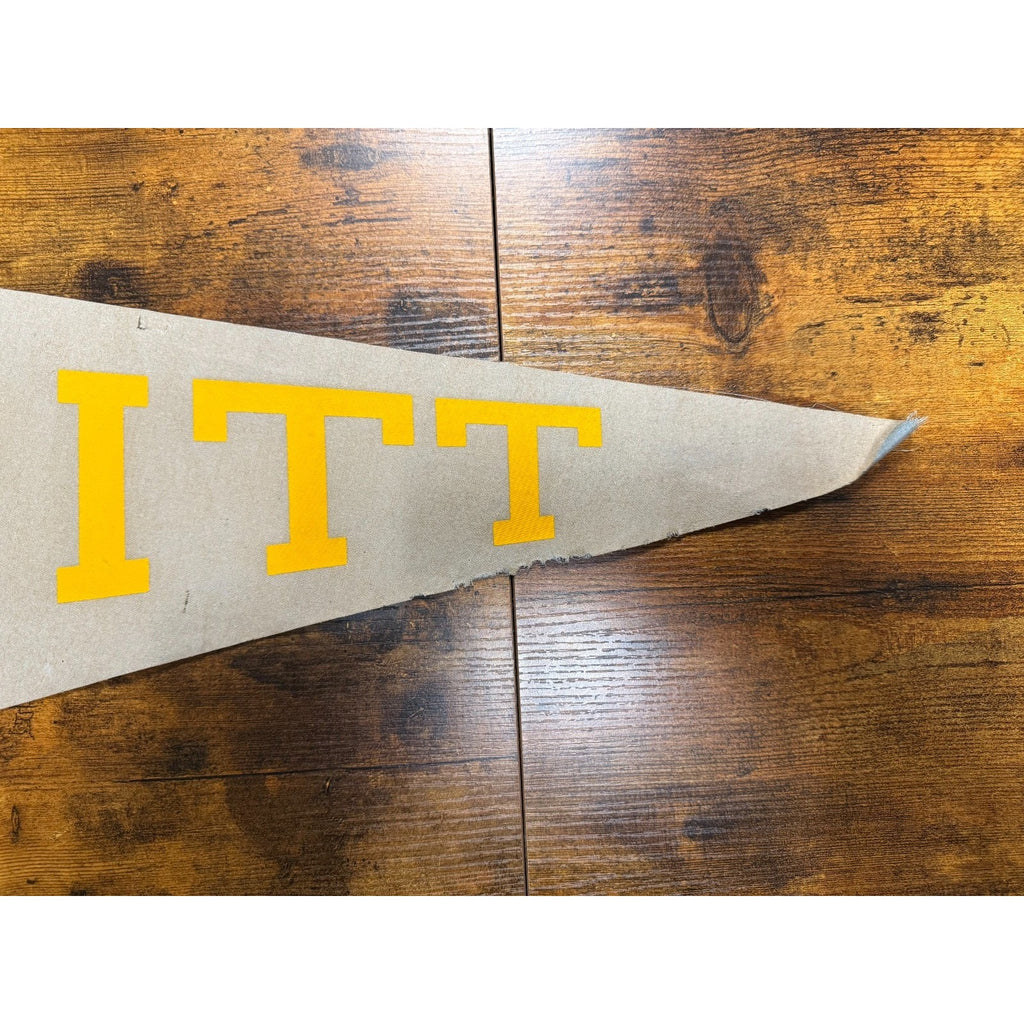 Vintage University of Pittsburgh PITT pennant The Keezer