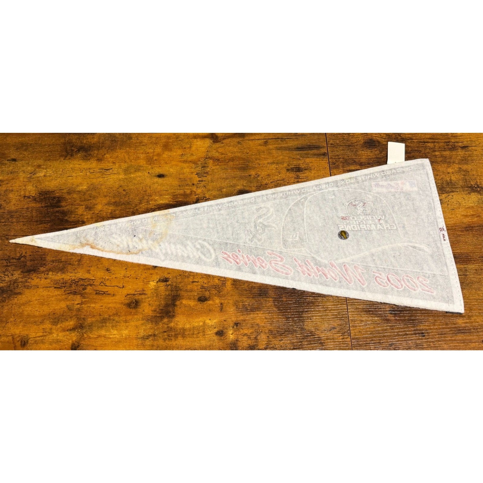 Vintage 2005 World Series Champions Chicago White Sox pennant