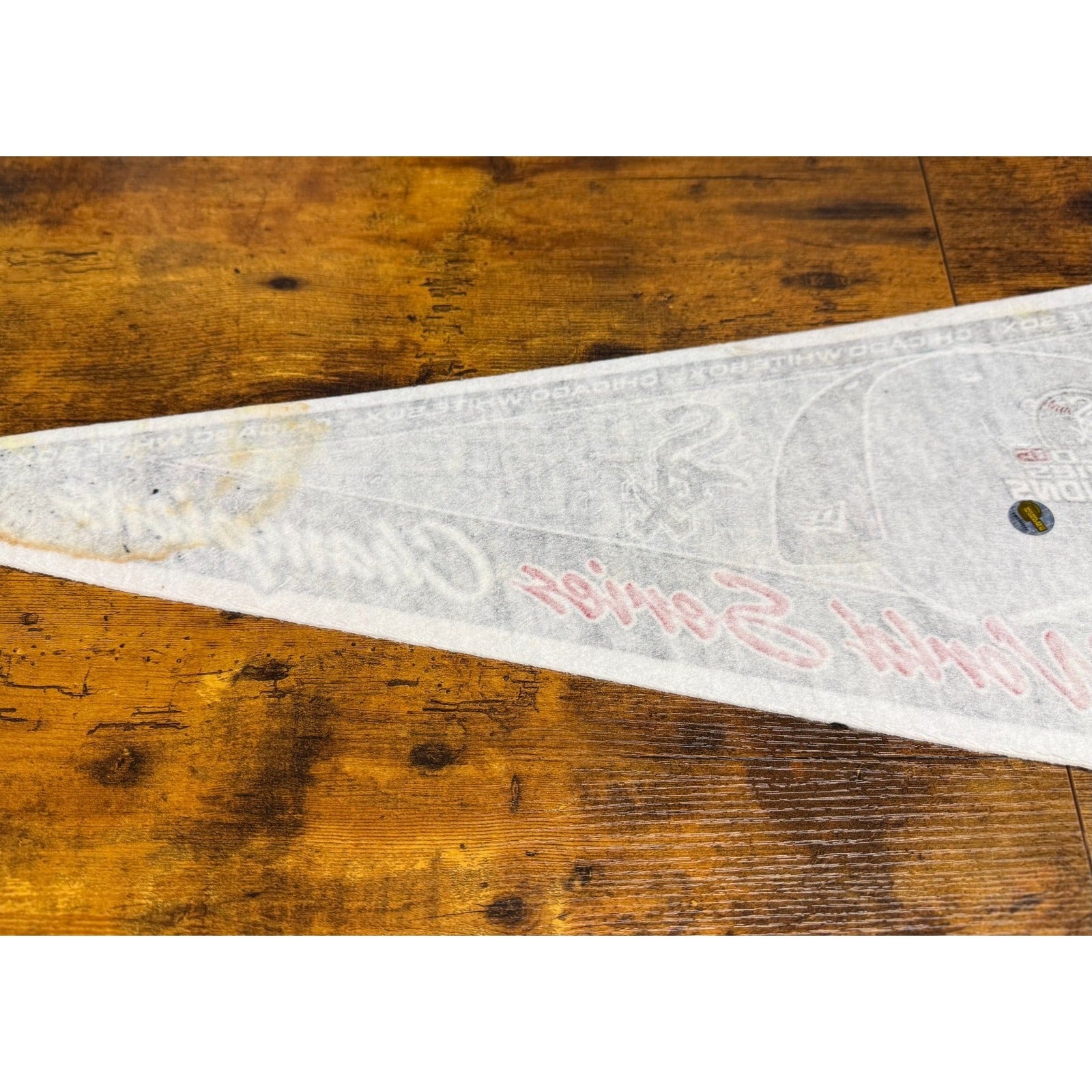 Vintage 2005 World Series Champions Chicago White Sox pennant