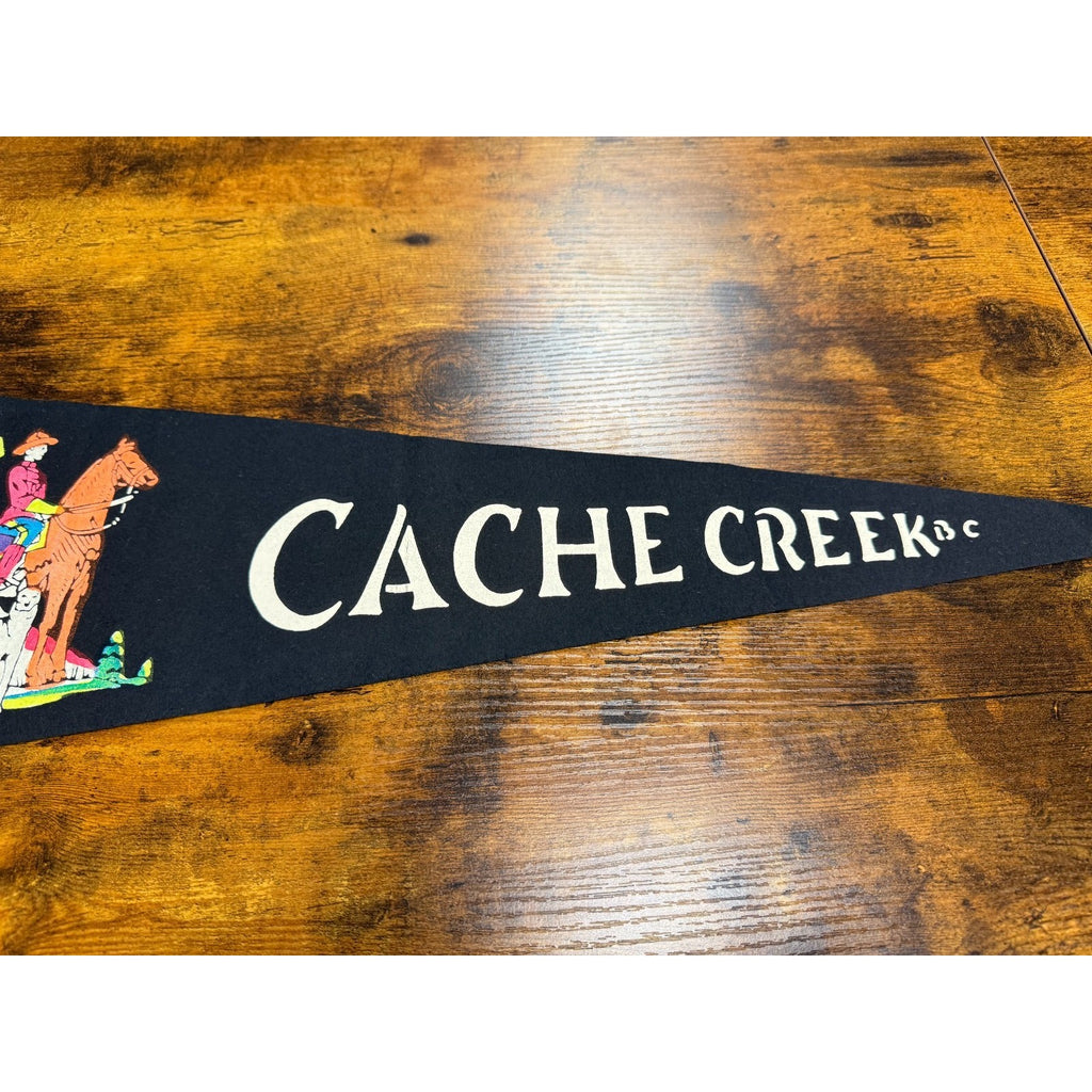 Vintage Cache Creek B.C., Canada pennant