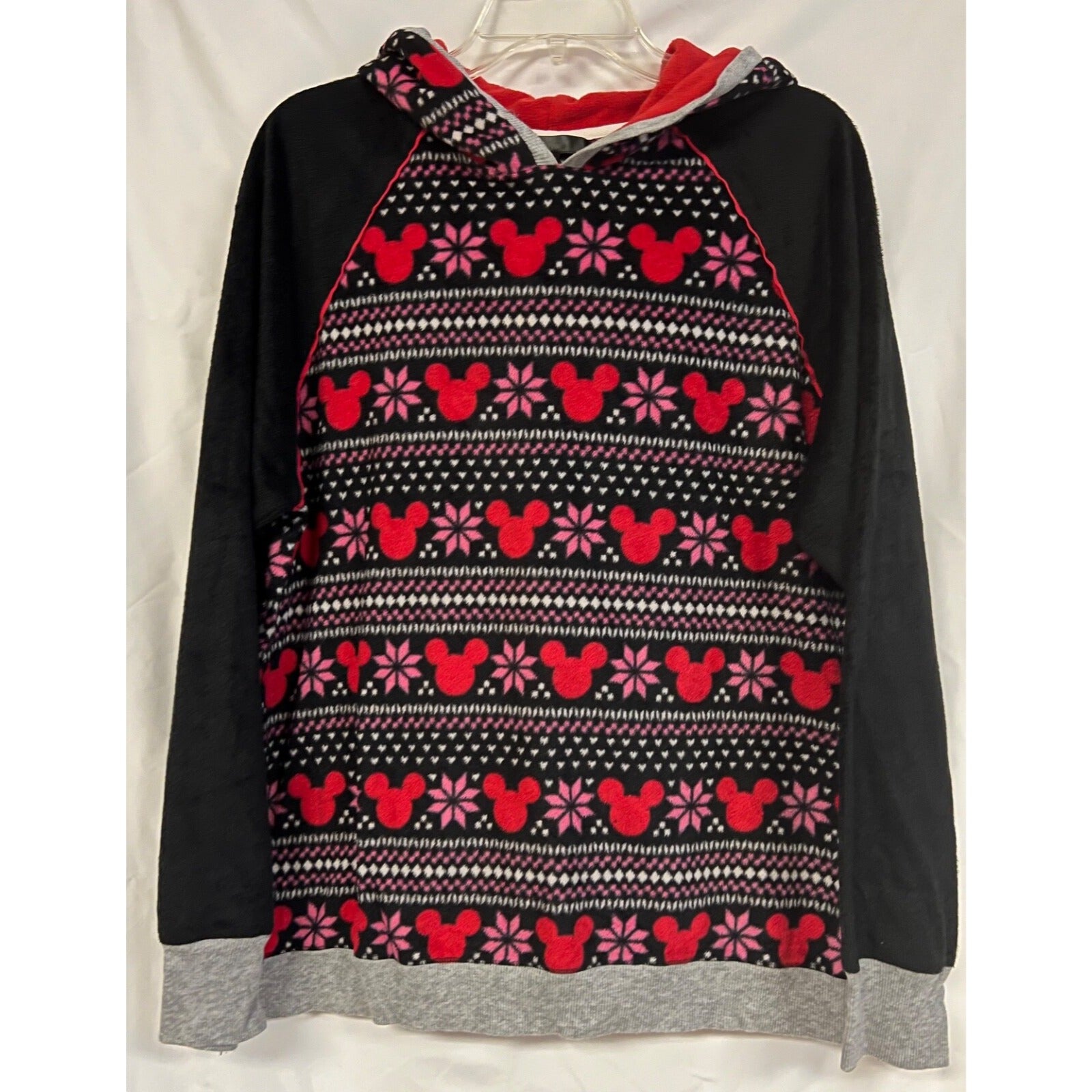 Women's Disney Lux fleece hooded sweater size XL