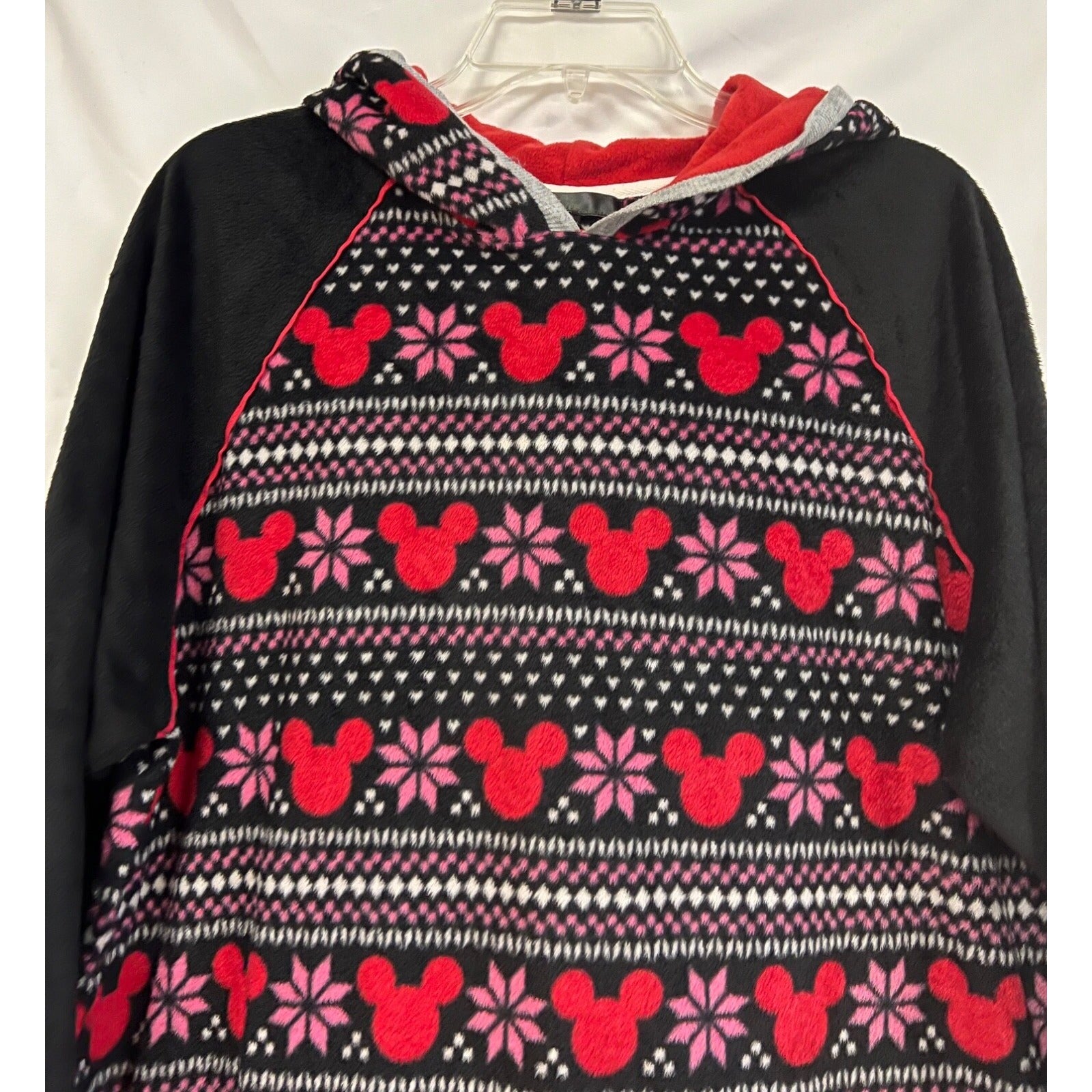 Women's Disney Lux fleece hooded sweater size XL
