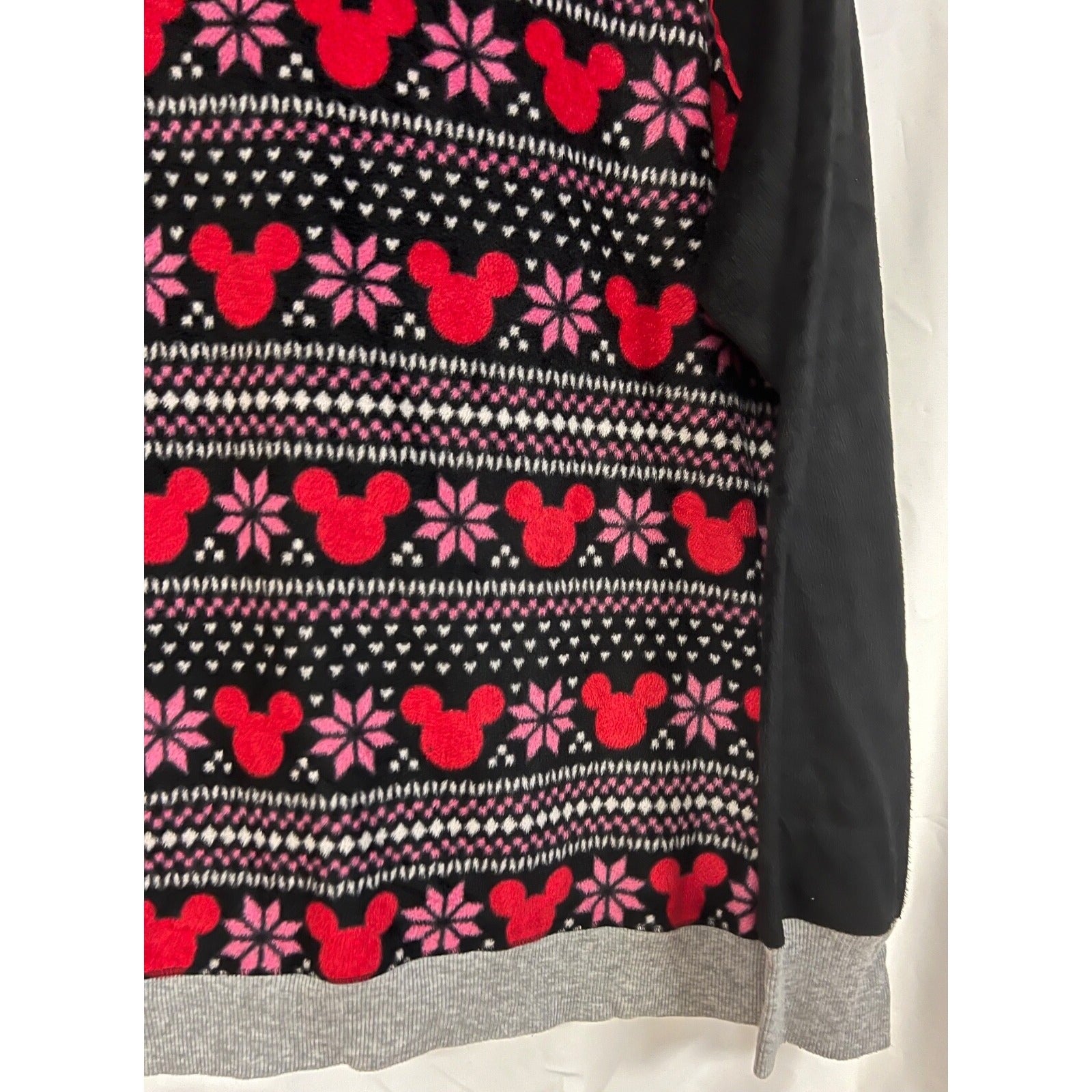 Women's Disney Lux fleece hooded sweater size XL