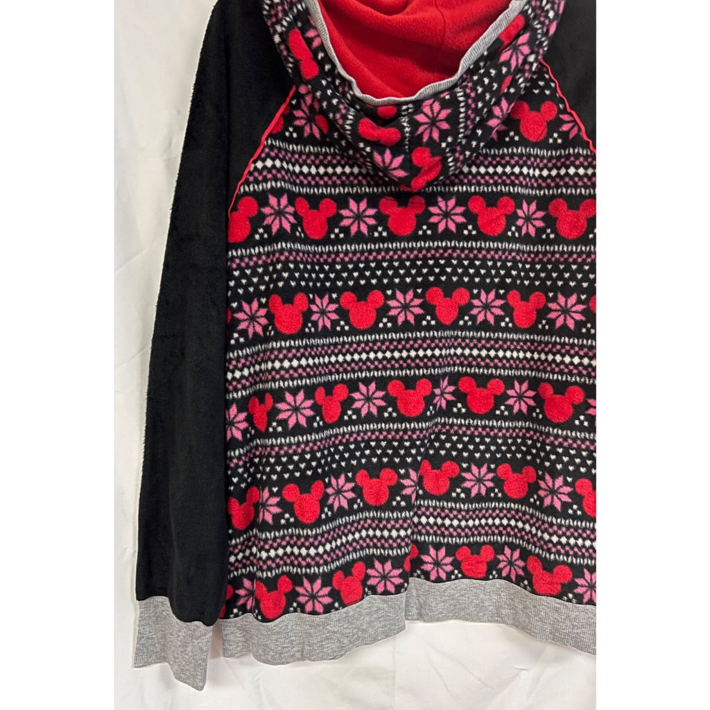 Women's Disney Lux fleece hooded sweater size XL