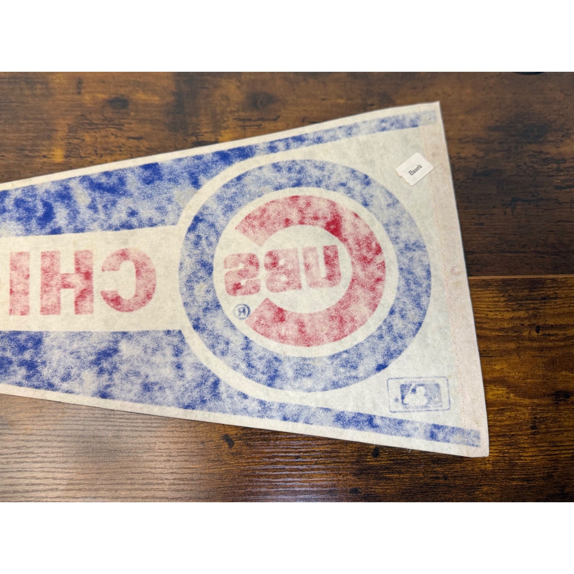 Chicago Cubs MLB Vintage Felt Pennant Flag Sports Memorabilia 30 inches