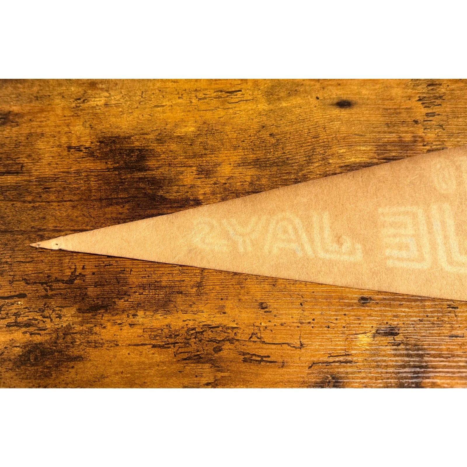 Vintage MLB Toronto Blue jays pennant aged