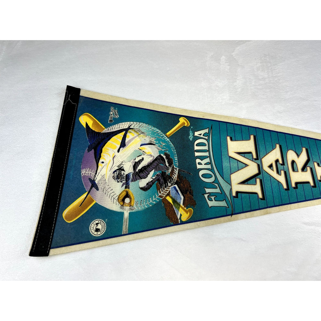 Vintage MLB Florida Marlins pennant