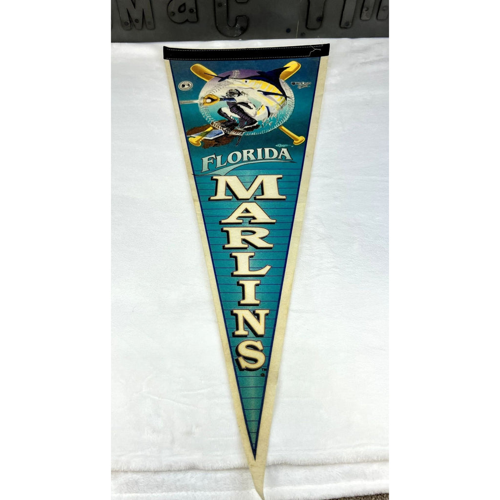 Vintage MLB Florida Marlins pennant
