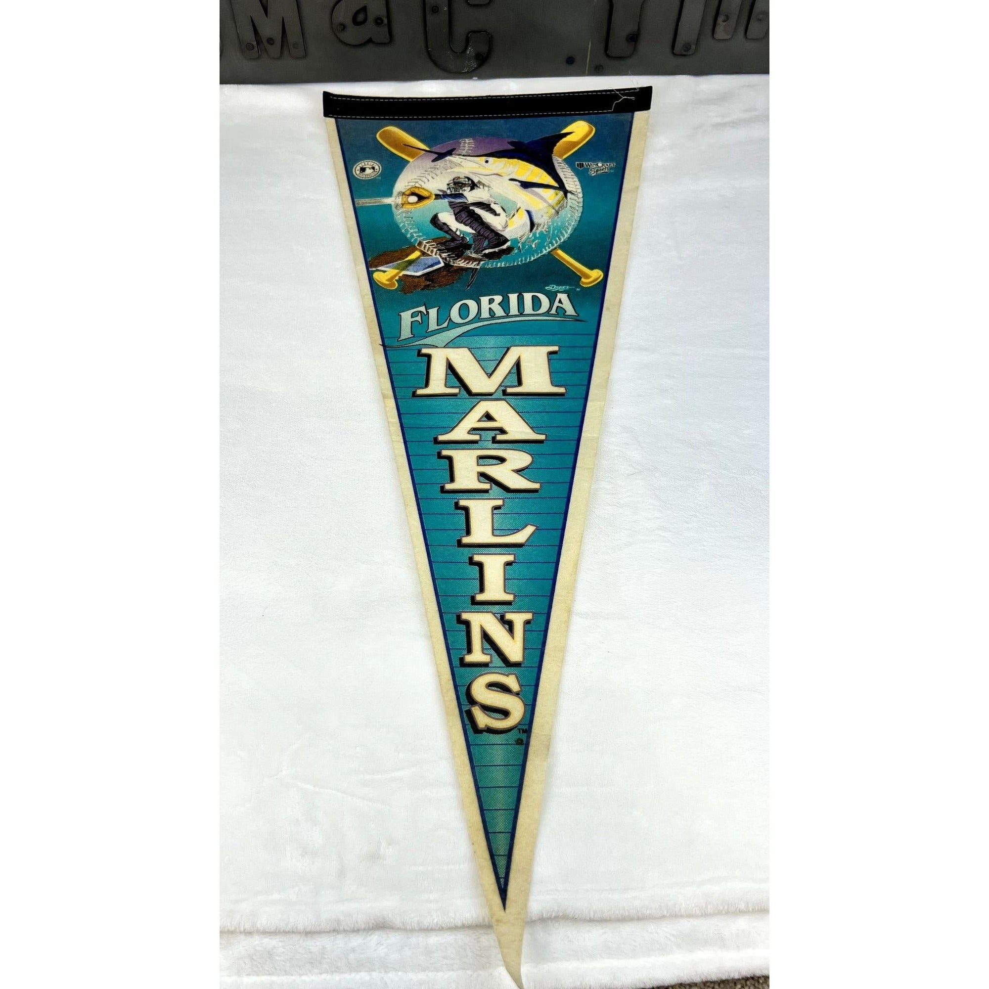 Vintage MLB Florida Marlins pennant